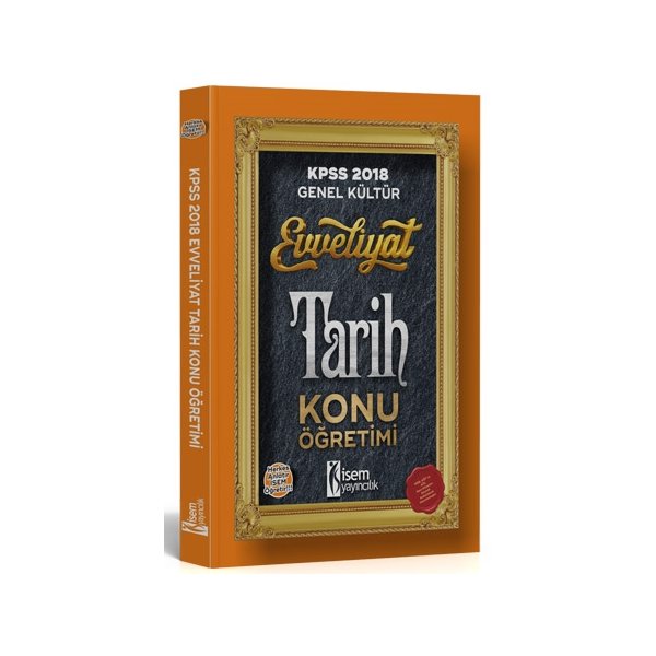 KPSS Tarih Konu Anlatımı Kitabı