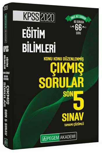 En Popüler KPSS Eğitim Bilimleri Çıkmış Sorular Kitapları